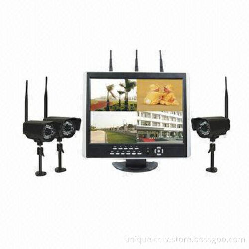 2.4GHz 3CH-H2.64 Digital Wireless DVR System